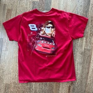 Winners Circle Dale Earnhardt Jr. T-Shirt Nascar Red Mens XL #8 Budweiser VTG